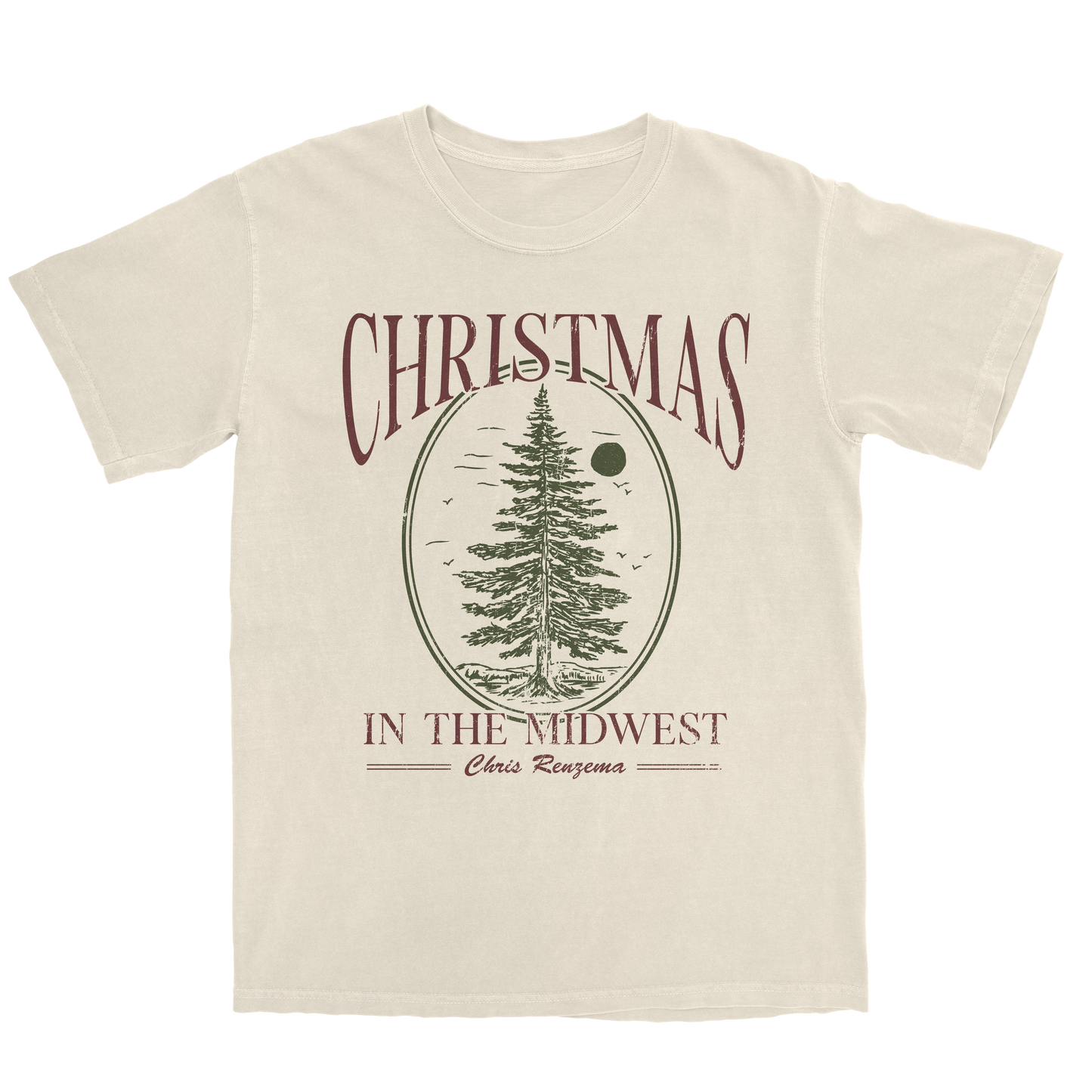 Chris Renzema Christmas in the Midwest Tee