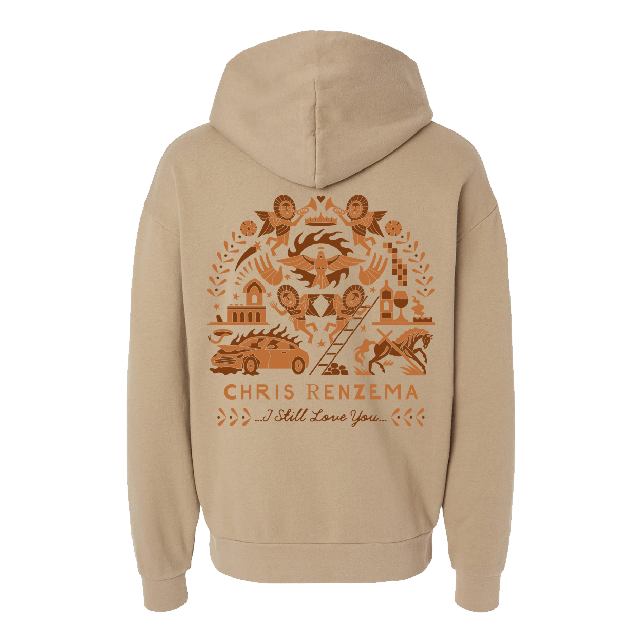 "I Still Love You" Sandstone Hoodie